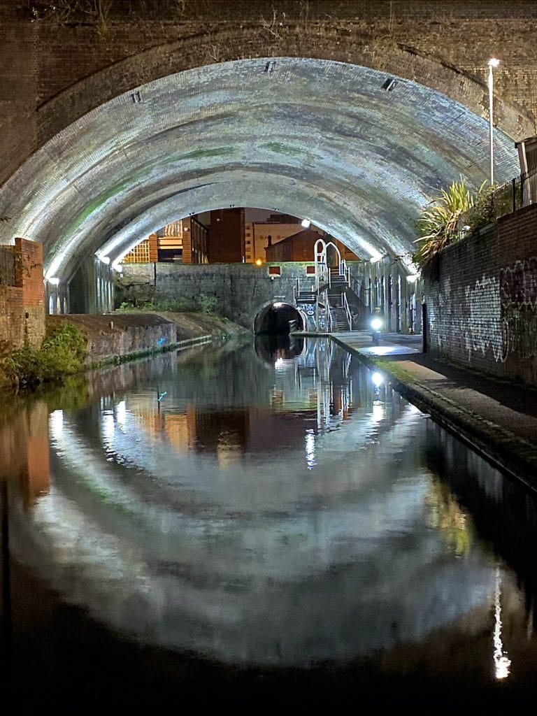 Under snowhill station