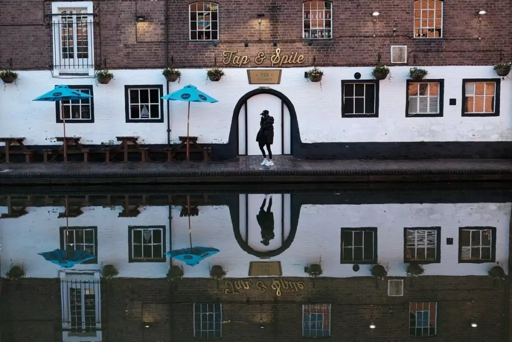 Gas Street Basin reflections