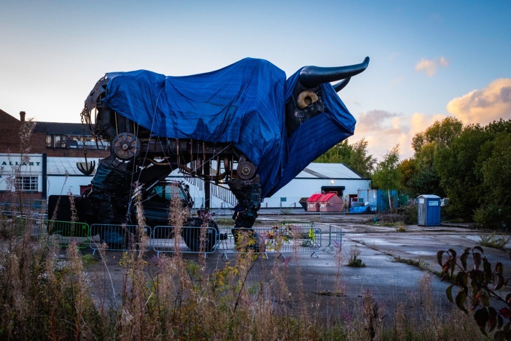The Bull in the Car Park, Ladywood, Birmingham, October 2022