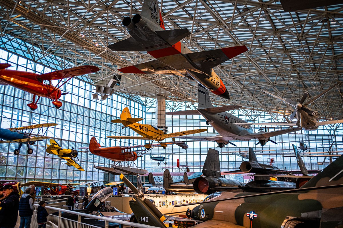 Great Gallery, Museum of Flight, Nov 2022.