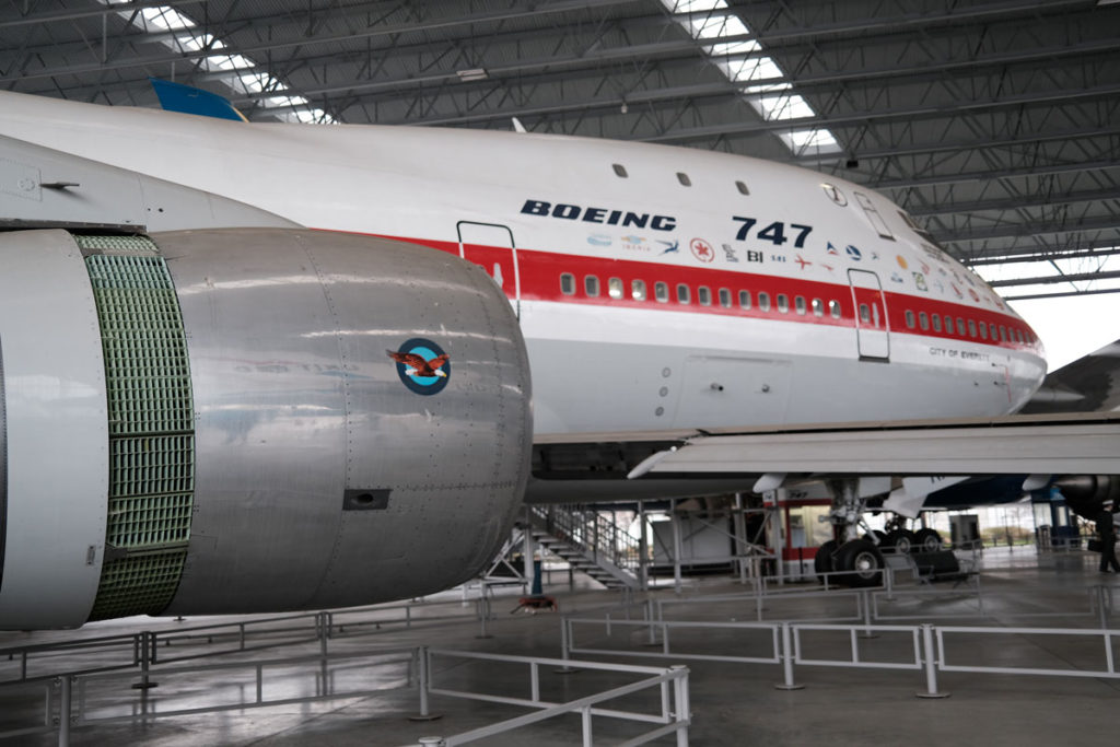 Boeing 747-121, Museum of Flight, Nov 2022