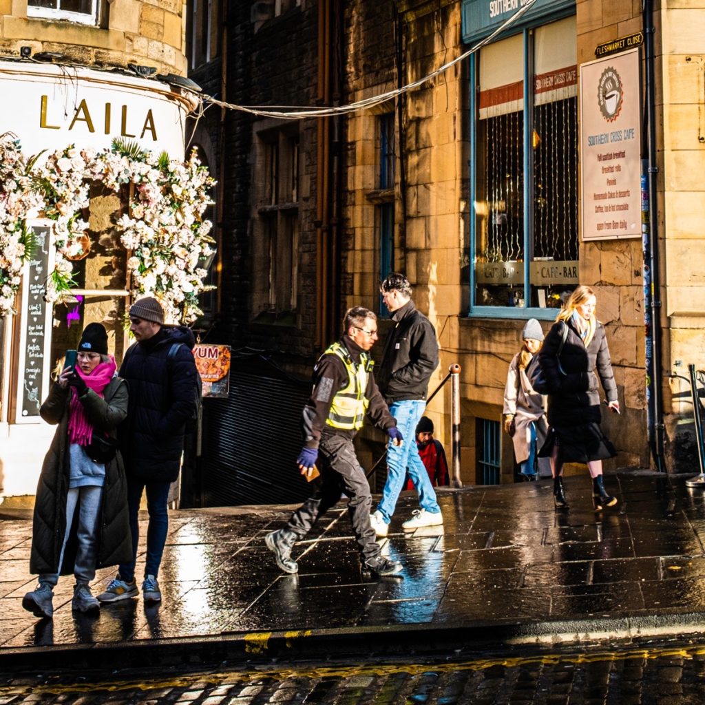 Street Photography, Edinburgh, January 2023