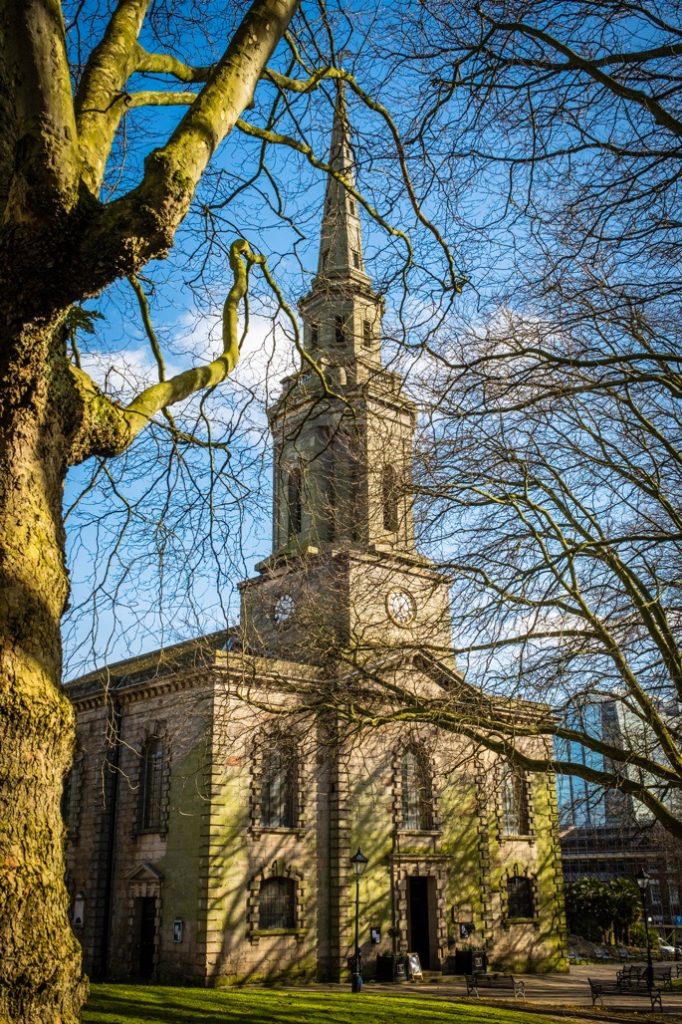 St Paul's Church, Birmingham, Spring 2023