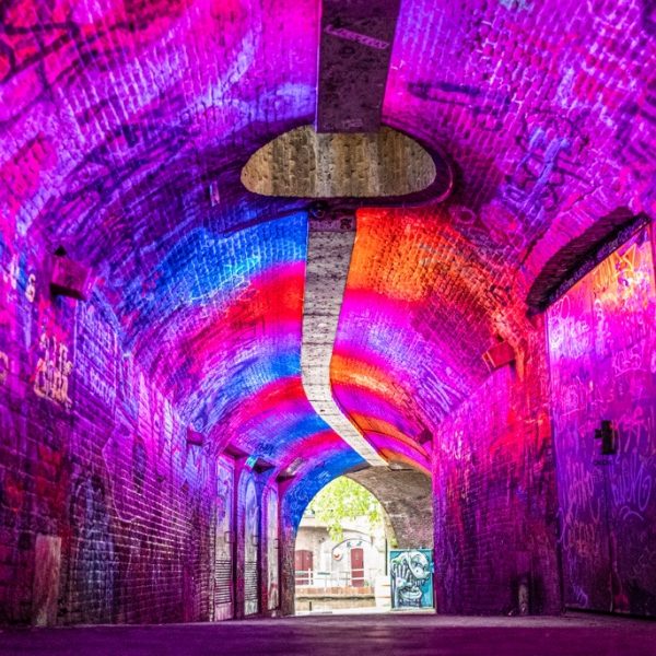 The tunnel in Utrecht, the Netherlands, April 2023.