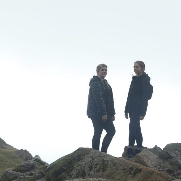 Climbing the Old Man of Coniston, Lake District, August 2023