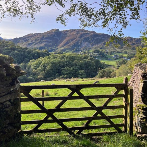 Views around Little Langdale, the Lake District, 2023.