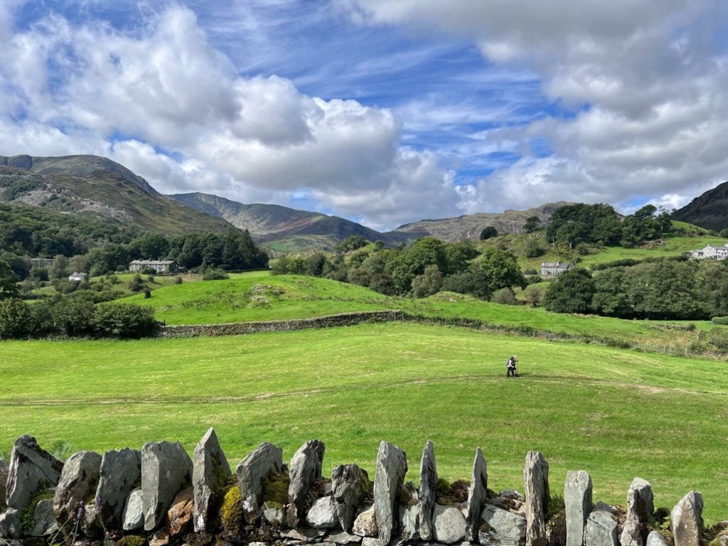 Views around Little Langdale, the Lake District, 2023.