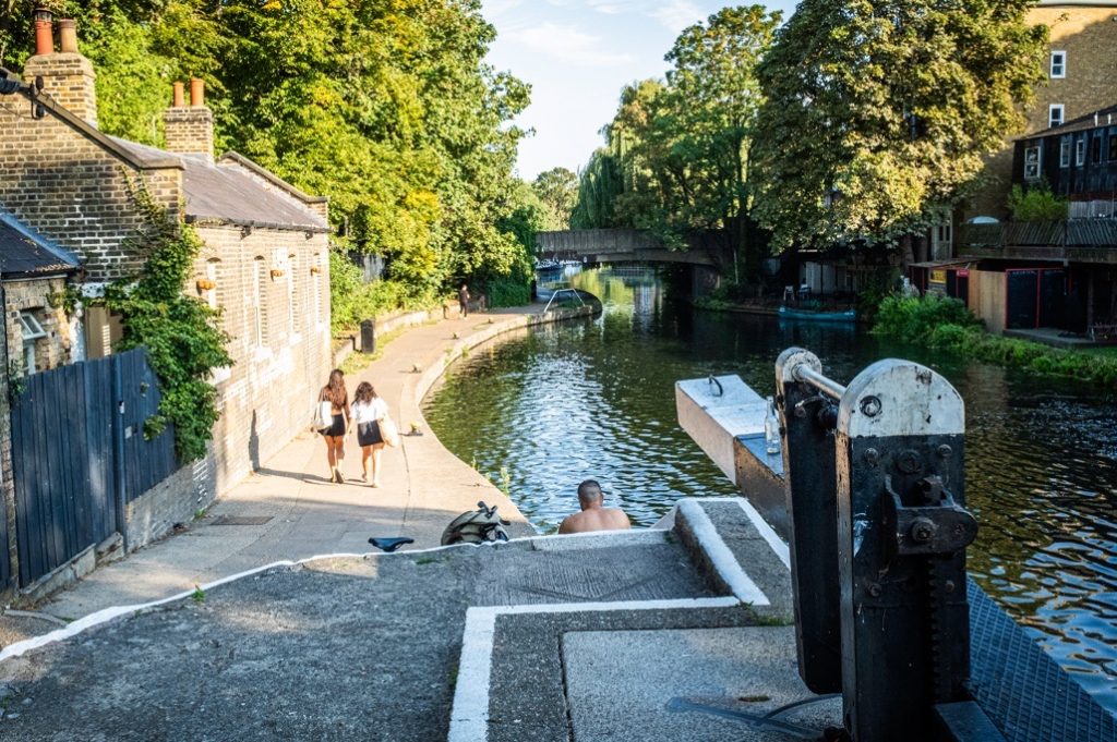 Regent's Canal, QMUL to Victoria Park, London, Sept 2023