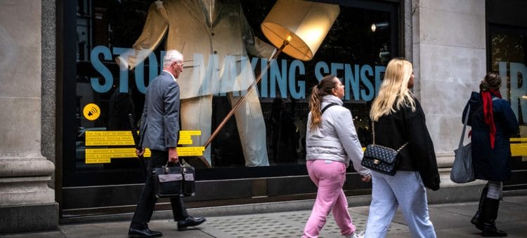 Selfridges Department Store, Oxford Street, October, 2023