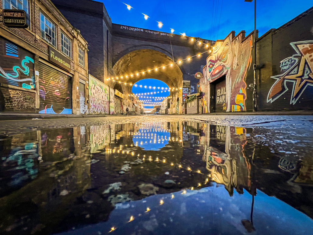 Reflections in Floodgate Street, Birmingham, commended UKLPOTY 2023
