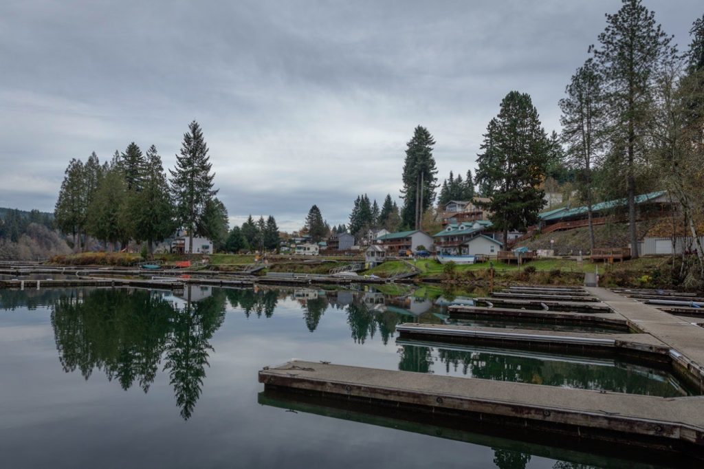 Mayfield Lake, Washington State, USA, November 2023.