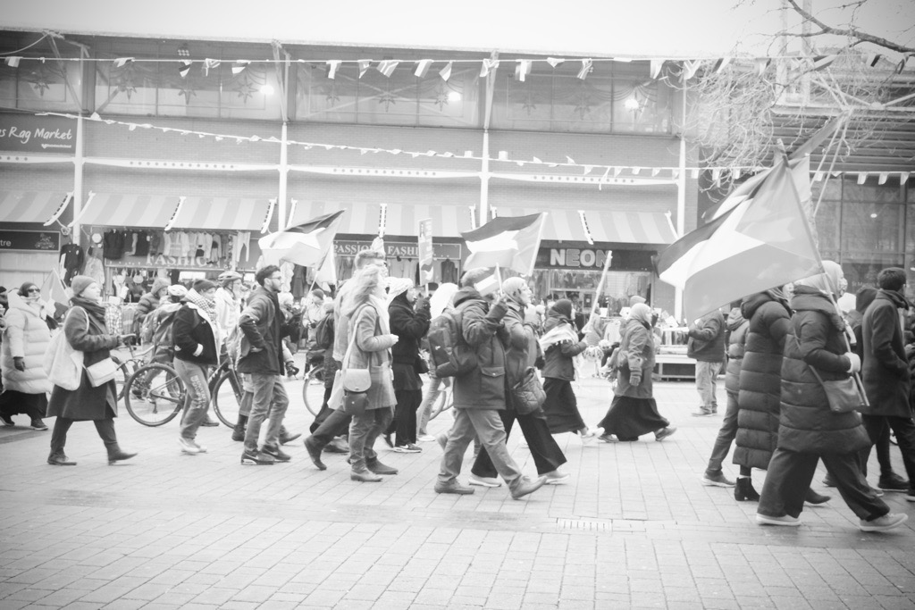 Pro Palestinian Rally, Birmingham, Jan 2024