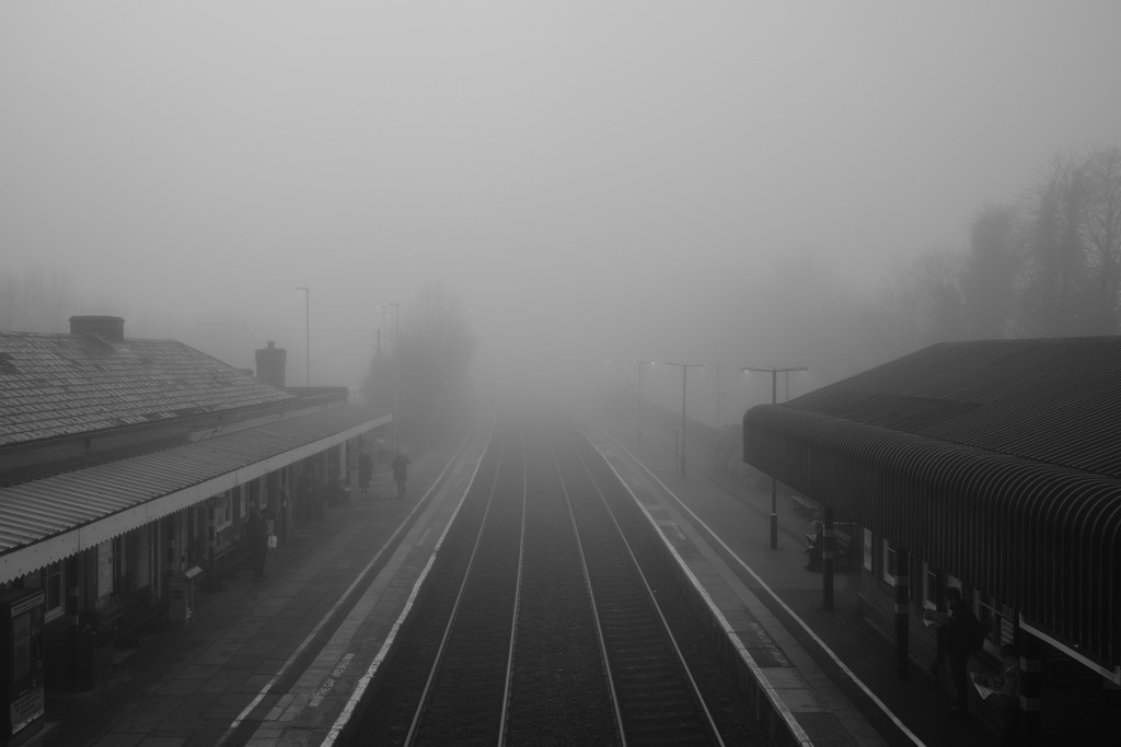 Fog at Dorridge, March 2024