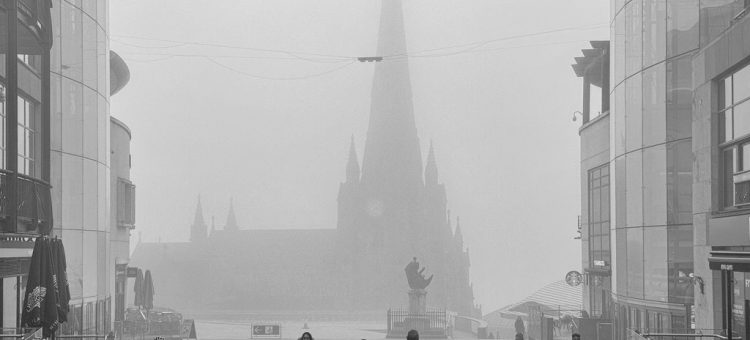 Fog in Birmingham, March 2024
