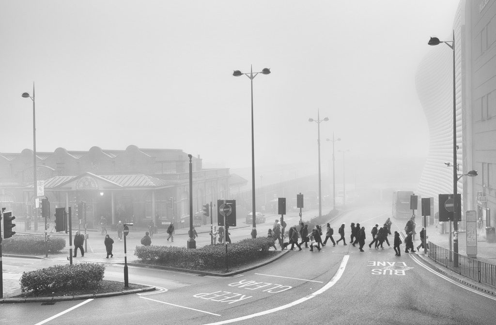 Fog in Birmingham, March 2024