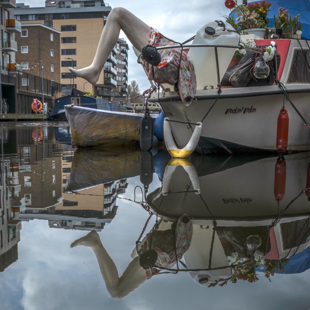 Regent's Canal, Shoreditch section, March 2024