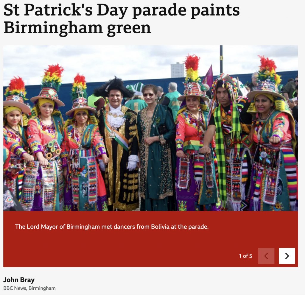 St Patrick's Day Parade, Digbeth, Birmingham, March 17th, 2024