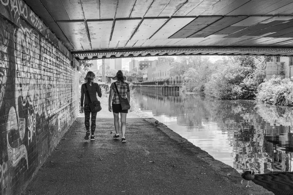 Regents_Canal_Canary_Wharf, May, 2024