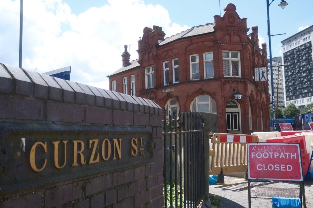 HS2 progress, Curzon Street, Birmingham 2024