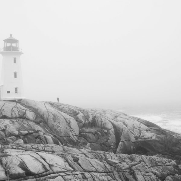 Pegg's Cove, Nova Scotia, April 2025