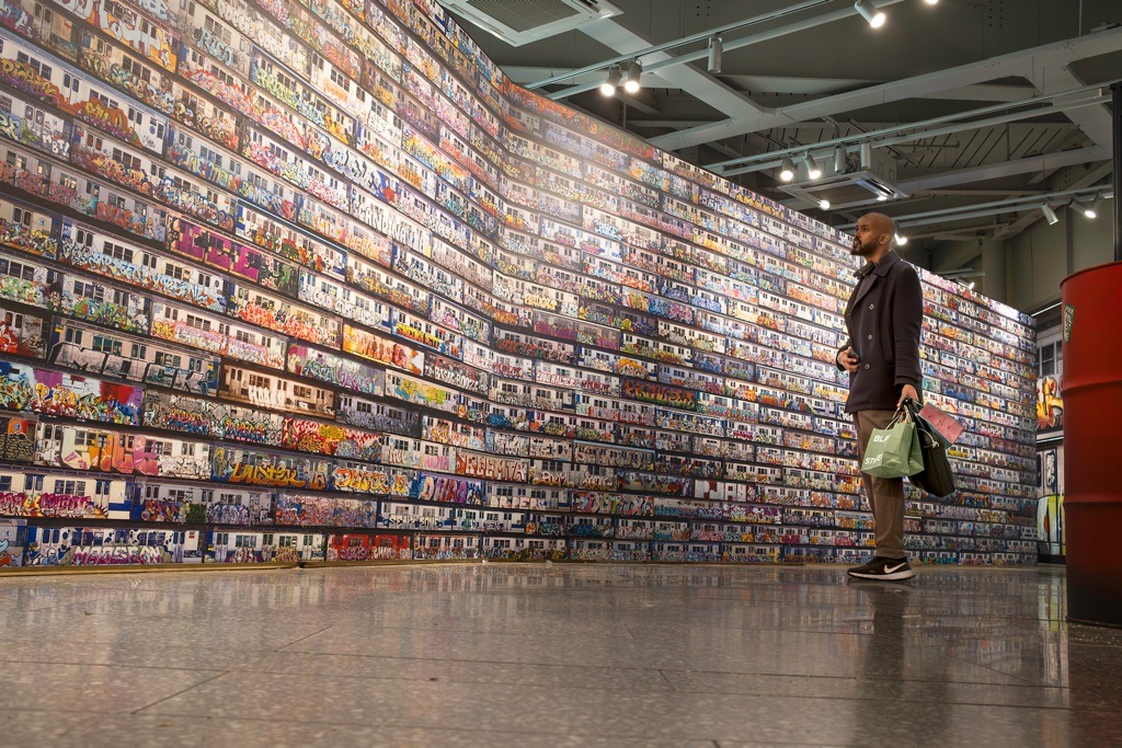 The Epic Story of Graffiti, through the lens of Henry Chalfont, Rotunda Square Bullring, Birmingham, June 2025