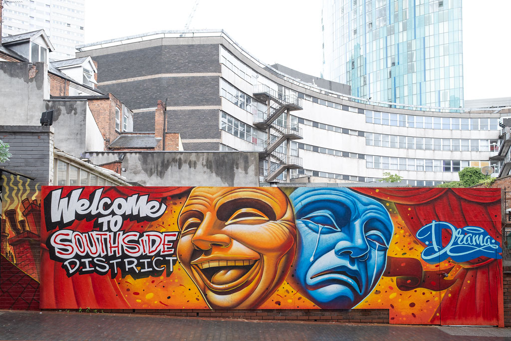 Epic Graffiti, Birmingham Digbeth and Southside, June 2025.