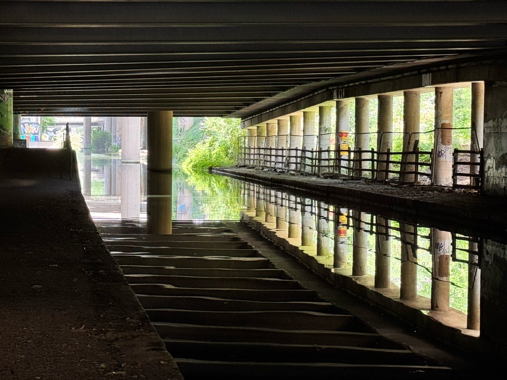 Are you lost yet, underneath Spagetti Junction, Gravelly Hill, Birmingham, July 2025