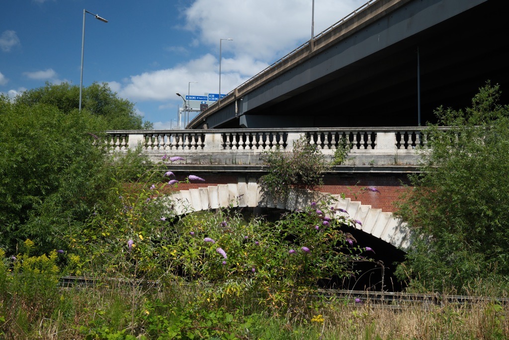 Are you lost yet, underneath Spagetti Junction, Gravelly Hill, Birmingham, July 2025