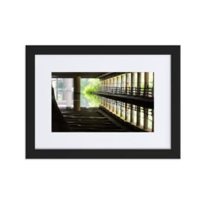 Tame Valley Canal Framed Poster