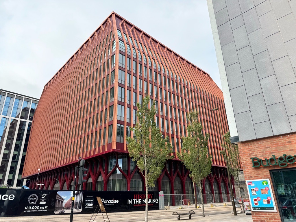 Three Chamberlain Square, Birmingham, August 2025