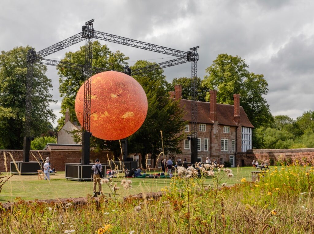 Helios, Luke Jerram, Charterhouse, August 2025