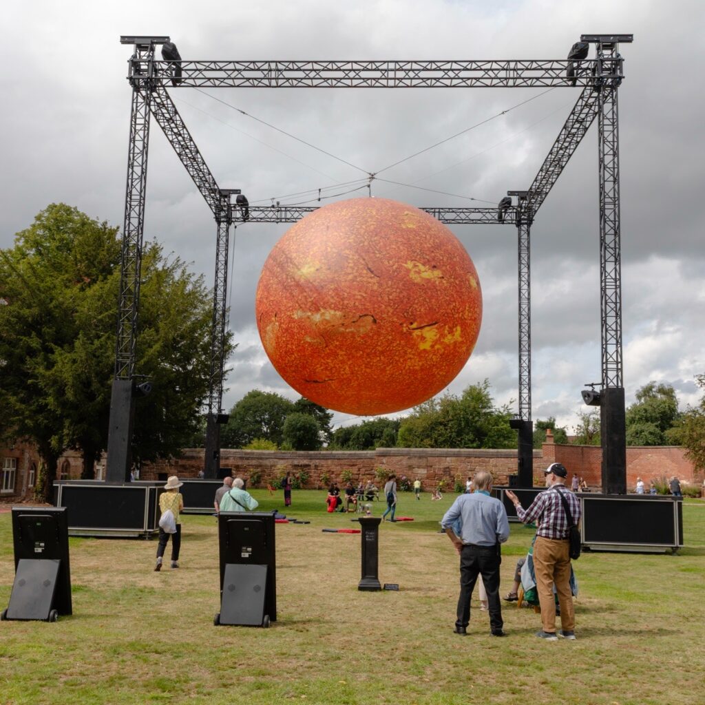 Helios, Luke Jerram, Charterhouse, August 2025
