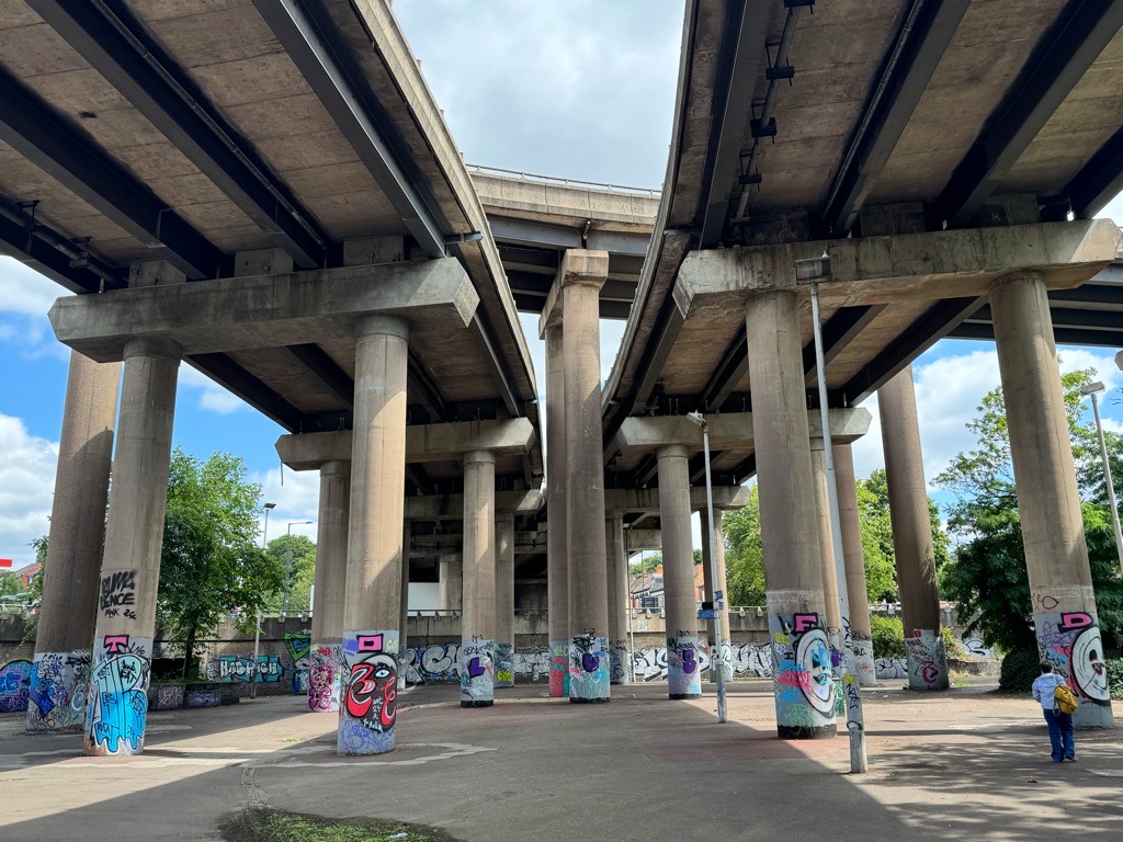 Spaghetti Junction, Birmingham, August 2025