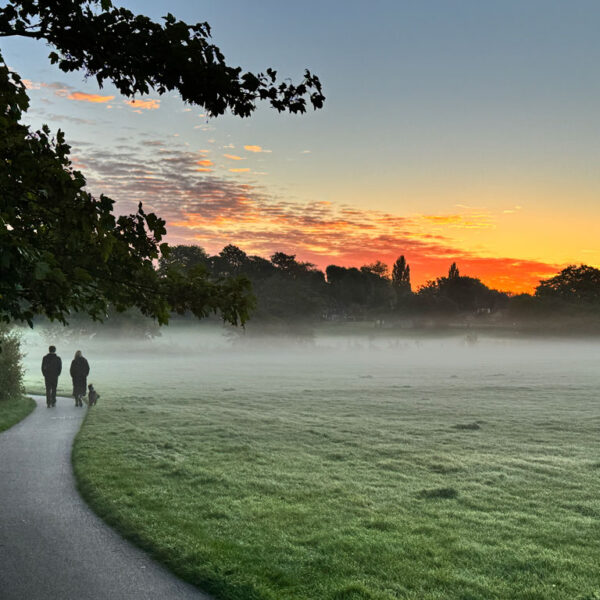 Knowle Park, Sunrise, September, 2025