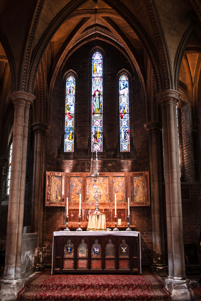 St Alban the Martyr Church, Highgate, Birmingham, September 2025