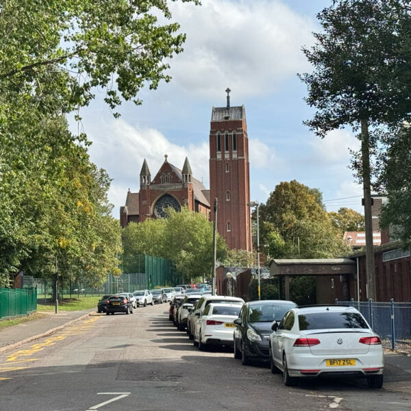 St Alban the Martyr Church, Highgate, Birmingham, September 2025