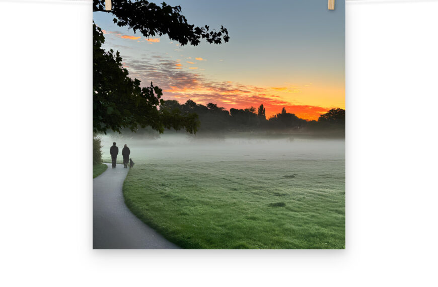 Knowle Park sunrise – Poster