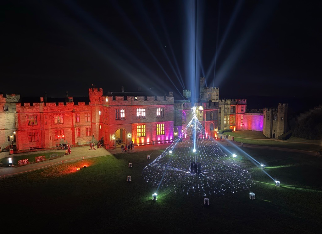 Warwick Castle Light Trail, Warwick, November 2025