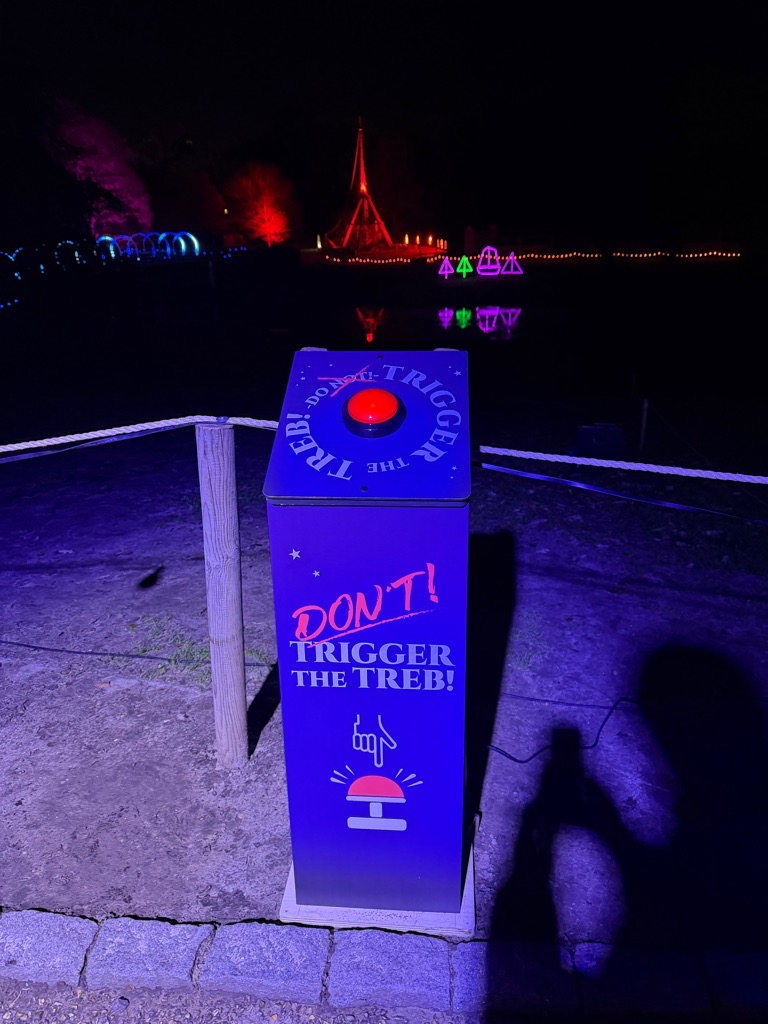 Warwick Castle Light Trail, Warwick, November 2025