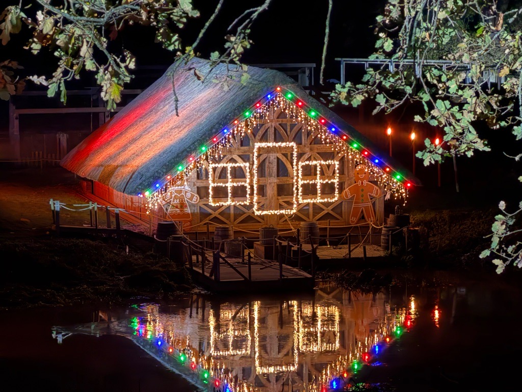 Warwick Castle Light Trail, Warwick, November 2025