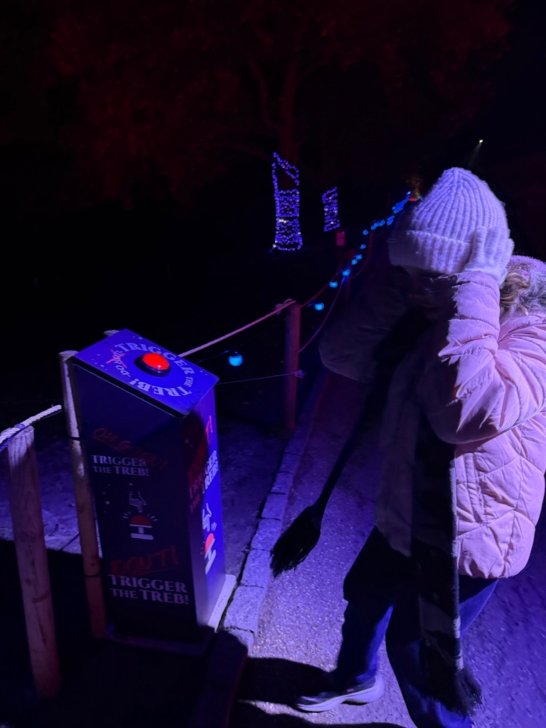 Warwick Castle Light Trail, Warwick, November 2025