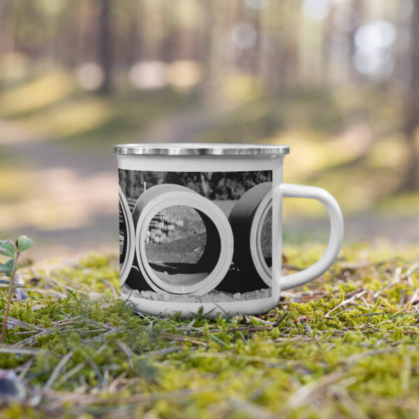 Concrete pipes – Enamel Mug