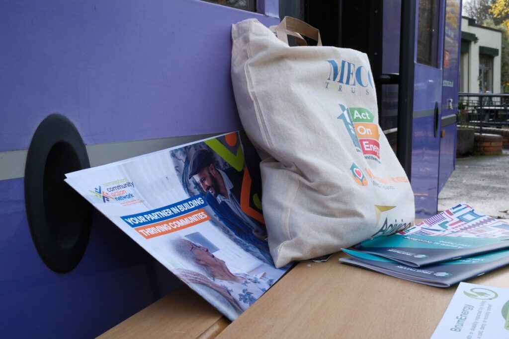 MECC Blue Bus, Cannon Hill Park, November, 2025