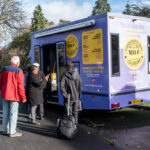 MECC Blue Bus, Cannon Hill Park, November, 2025