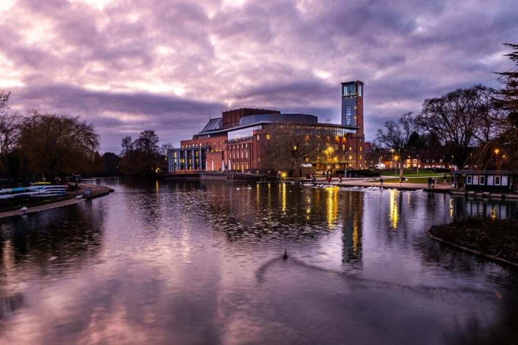 Stratford upon Avon photographed in 2025.