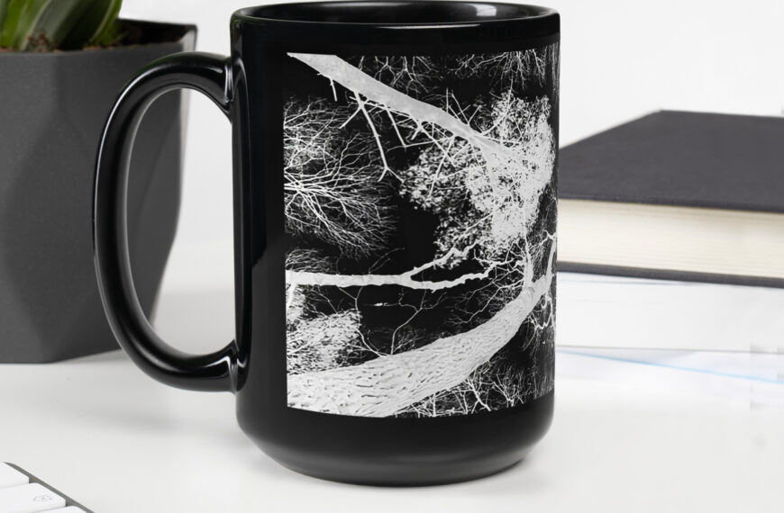 Hay Wood Glossy Mug