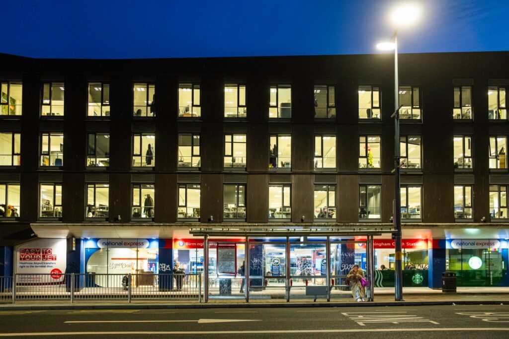 Blue Hour in Digbeth: Winter Street Photography at Sunset