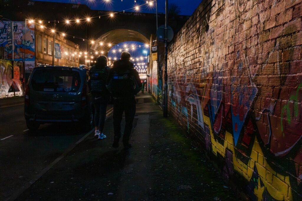 Blue Hour in Digbeth: Winter Street Photography at Sunset