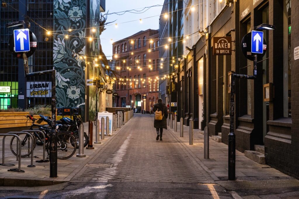 Blue Hour in Digbeth: Winter Street Photography at Sunset