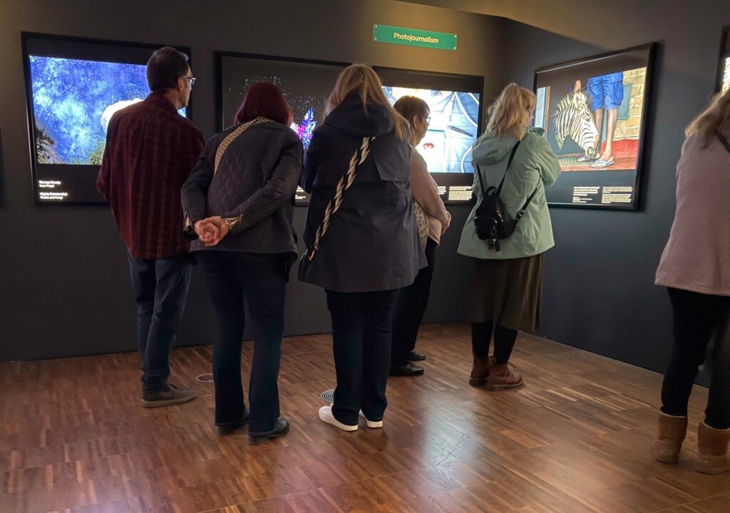 Photographing Wolverhampton, Wildlife Photographer of the Year, Viewing the exhibition.
